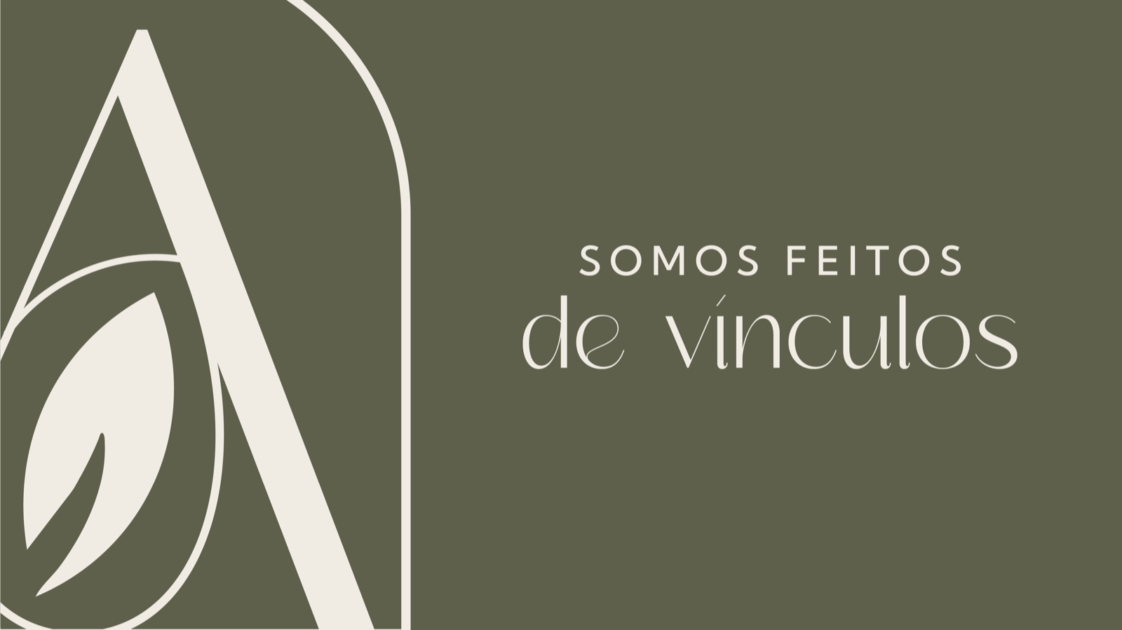 Capa alternativa da identidade visual de Aline Ramos em verde