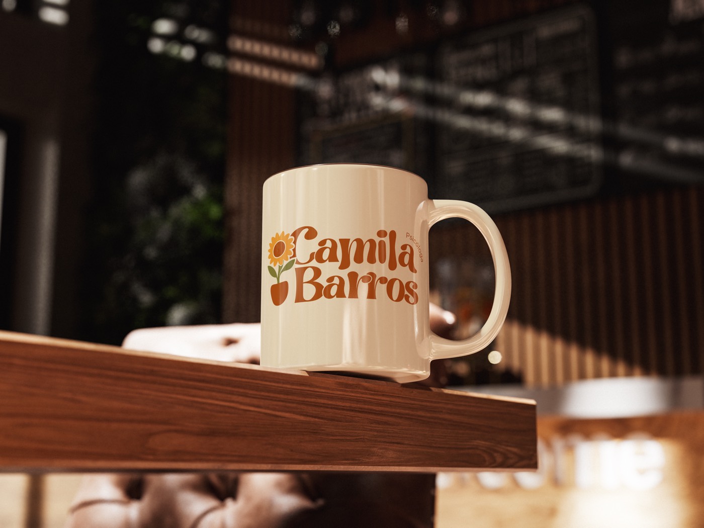 Projeto de identidade visual Camila