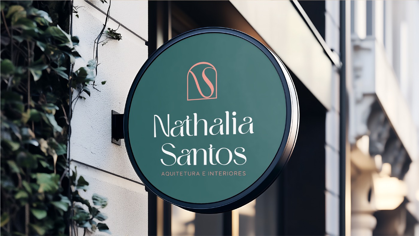 Projeto de identidade visual Nathalia